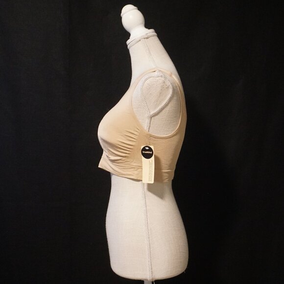 Truekind Shapermint Nude Everyday Throw On Wireless Bralette Bra Size 3XL - Picture 4 of 7